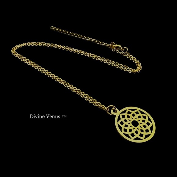 Sahasrara Necklace | Stainless Steel Jewelry - Picture 6 of 10